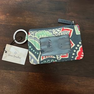 Vera Bradley Zip ID case Nomadic Floral